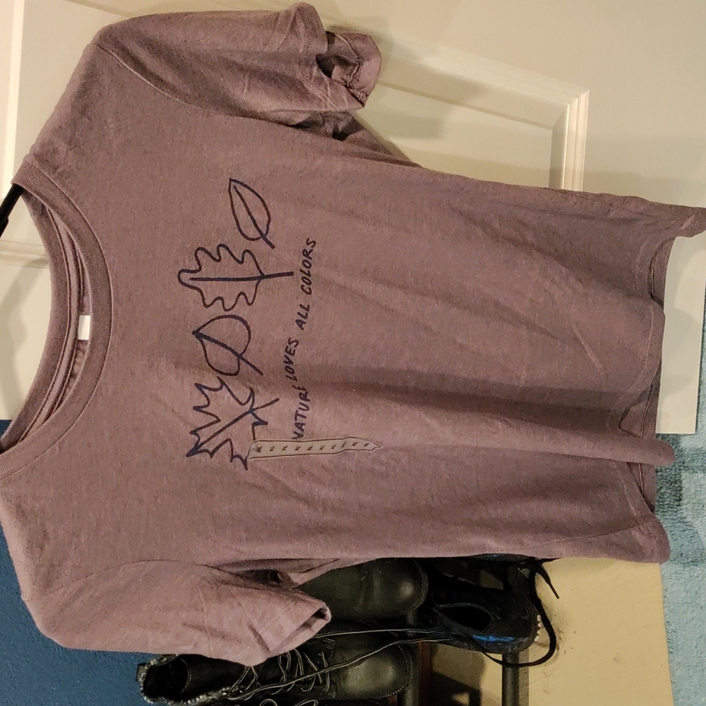Purple Bella canvas T-shirt.